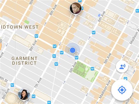 Google Maps locations